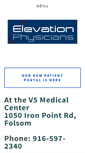 Mobile Screenshot of elevationphysicians.com